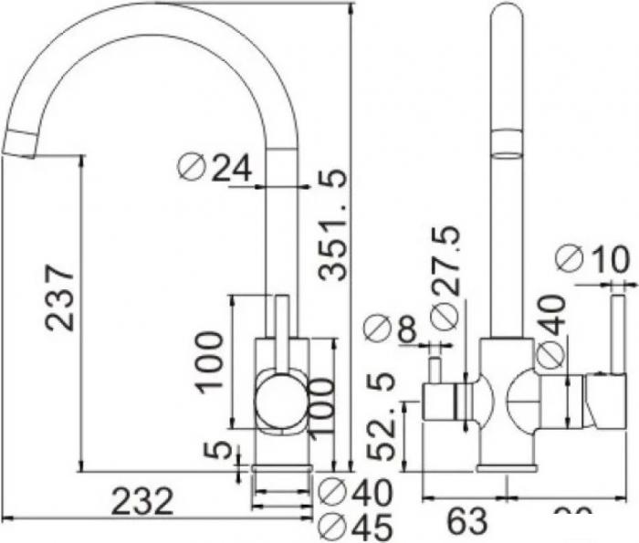 Смеситель Belz B76801-3- фото2