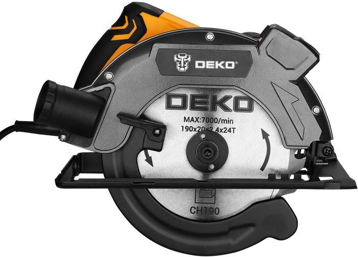 Дисковая (циркулярная) пила Deko DKCS1800-190 Laser 083-1011- фото3