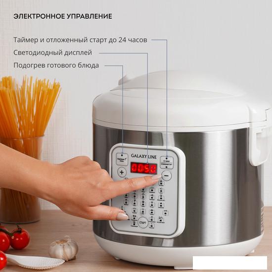 Мультиварка Galaxy Line GL 2646 (белый)- фото4