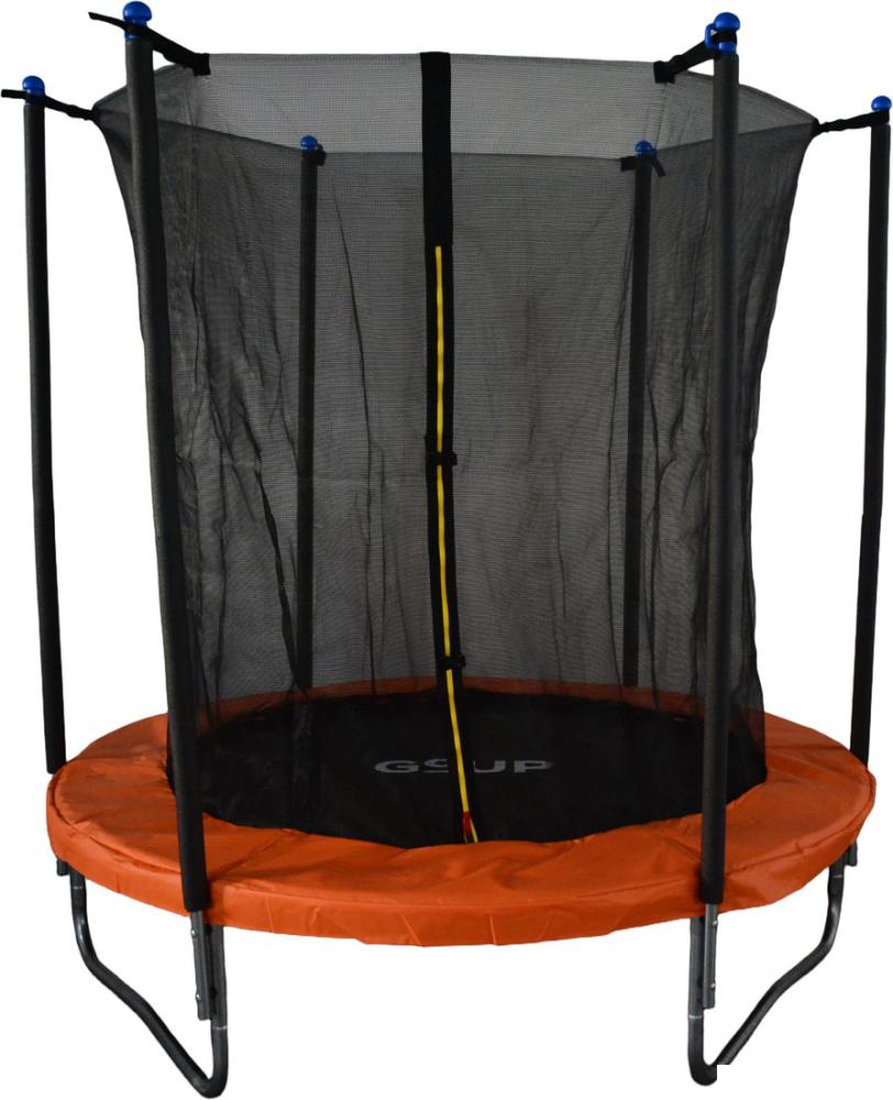 Батут GoUP Elite 6FT (с сеткой, оранжевый)