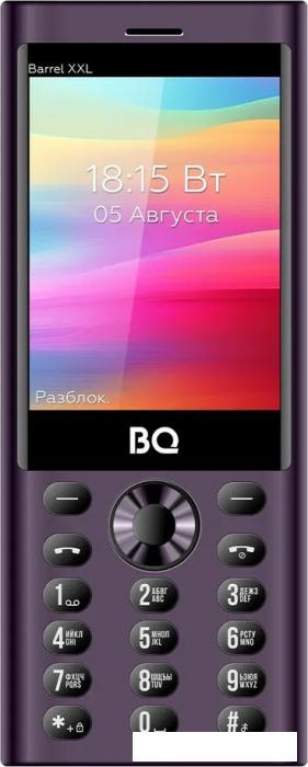 Кнопочный телефон BQ BQ-3598 Barrel XXL (фиолетовый)- фото2