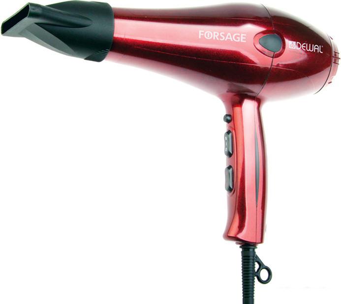 Фен Dewal Forsage (красный) [03-106]- фото