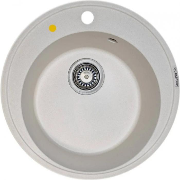 Кухонная мойка Ecoshtein Kreis 500 (латте)- фото