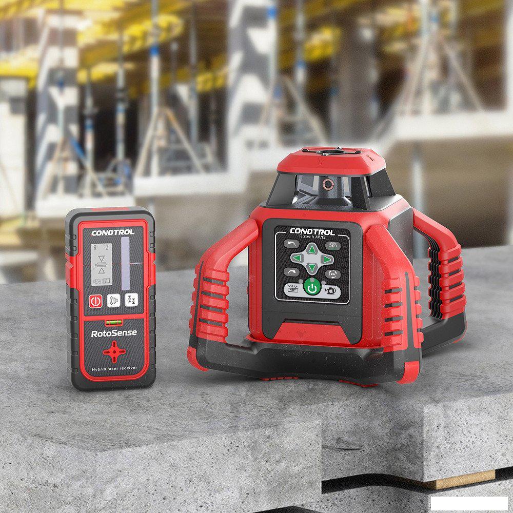 Лазерный нивелир Condtrol Rotech HVG- фото4