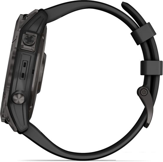 Умные часы Garmin Fenix 7X Sapphire Solar 51 мм (серый карбон/черный)- фото3