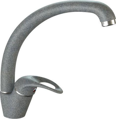 Смеситель MARRBAXX Карельский камень КМ008/Q8 (серый/темно-серый)- фото