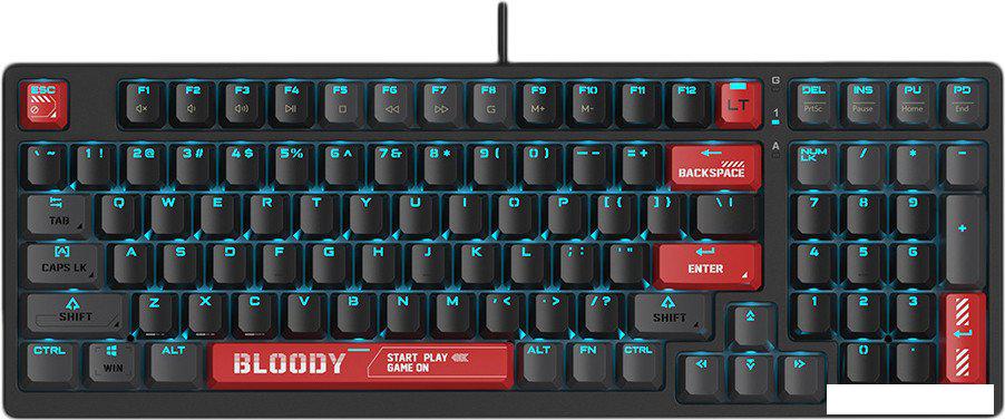 Клавиатура A4Tech Bloody AT98 (черный/красный)