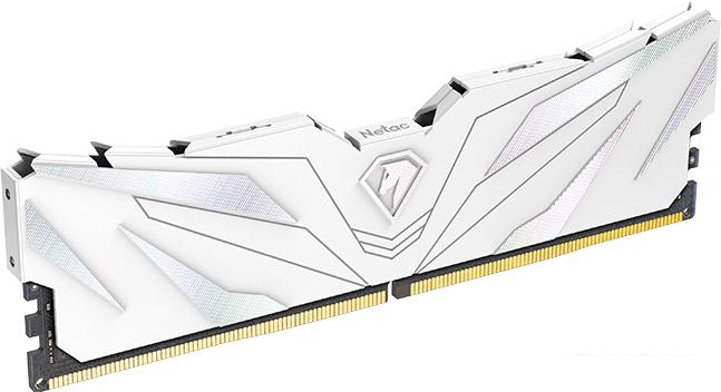 Оперативная память Netac Shadow II White 8ГБ DDR4 2666 МГц NTSWD4P26SP-08W- фото4
