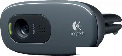 Web камера Logitech HD Webcam C270 Black (960-000636)- фото4