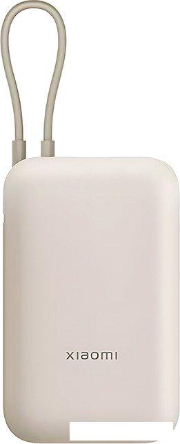 Внешний аккумулятор Xiaomi Power Bank P15ZM 10000mAh (бежевый, международная версия)- фото