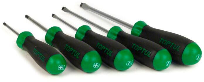 Набор отверток Toptul GAAE0504 5 предметов- фото4