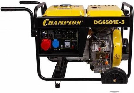 Дизельный генератор Champion DG6501E-3- фото3