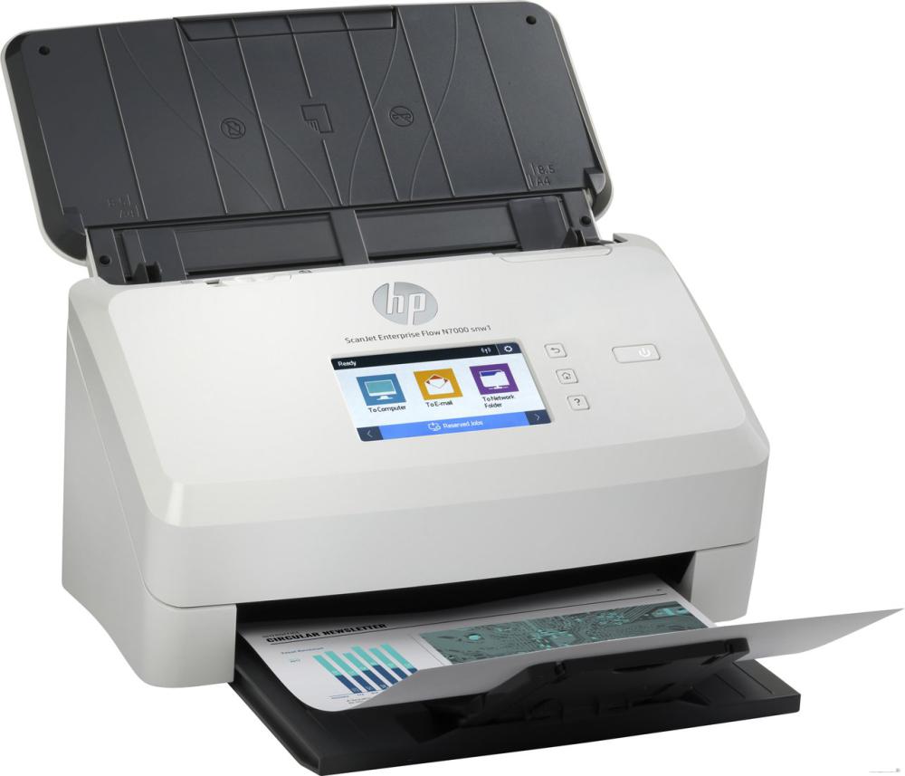 Сканер HP ScanJet Enterprise Flow N7000 snw1 6FW10A- фото2