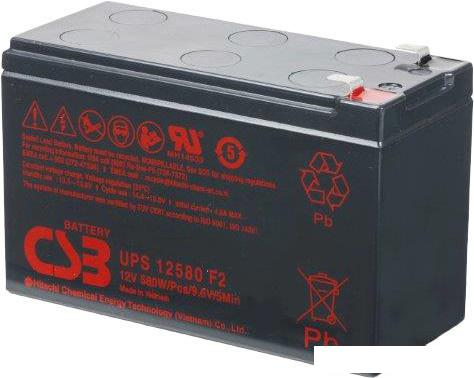 Аккумулятор для ИБП CSB UPS12580 F2 (12В/10.5 А·ч)
