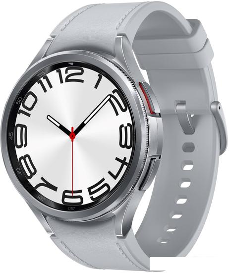 Умные часы Samsung Galaxy Watch6 Classic 47 мм (серебристый)- фото