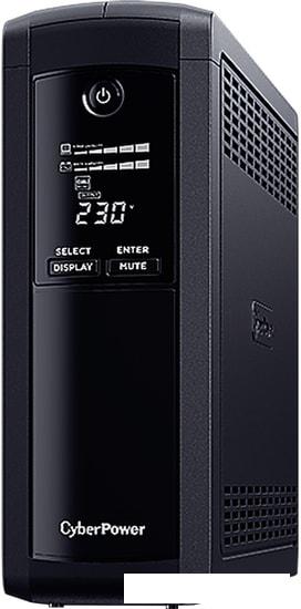 Источник бесперебойного питания CyberPower Value Pro VP1200ELCD- фото
