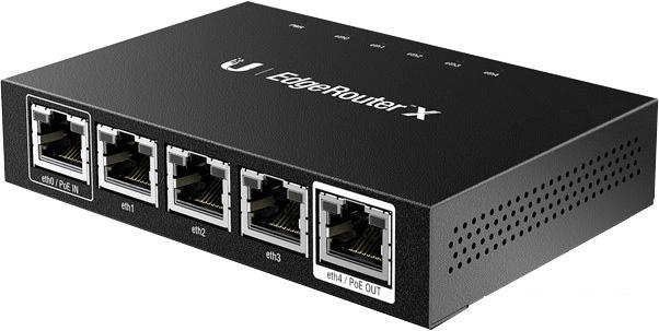 Маршрутизатор Ubiquiti EdgeRouter X [ER-X]- фото