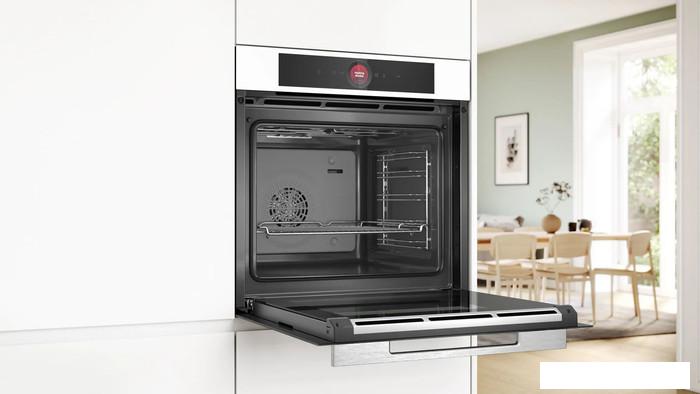 Электрический духовой шкаф Bosch Serie 8 HBG7341W1- фото4