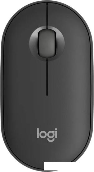 Мышь Logitech M350S Pebble 2 (графит)- фото