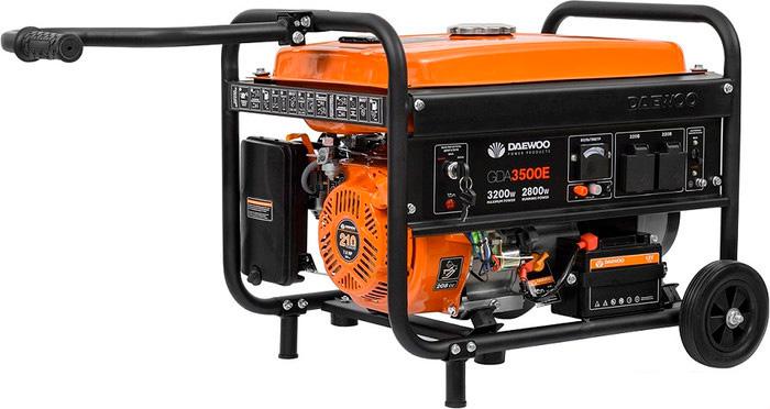 Бензиновый генератор Daewoo Power GDA 3500E- фото4