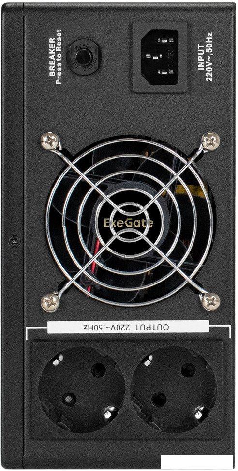 Источник бесперебойного питания ExeGate IdealSine SR-600.LCD.2SH EX295992RUS- фото4