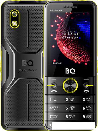 Кнопочный телефон BQ-Mobile BQ-2842 Disco Boom (желтый)- фото