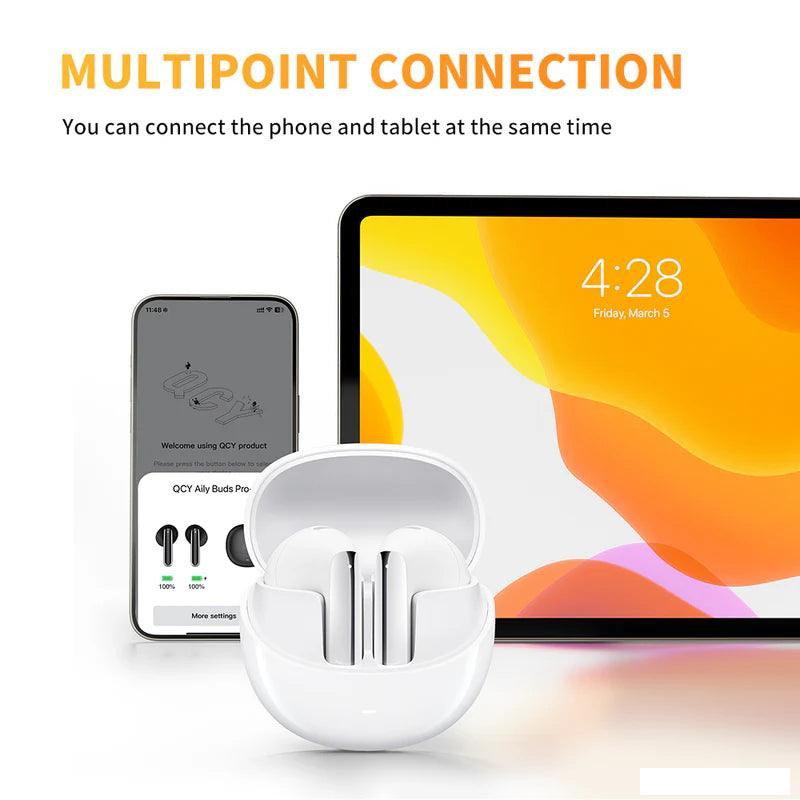 Наушники QCY AilyBuds Pro+ (белый)- фото3