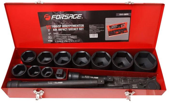 Универсальный набор инструментов FORSAGE F-8141-5MPB (15 предметов)- фото