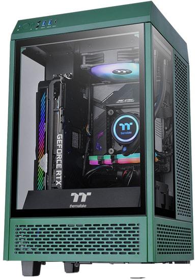Корпус Thermaltake The Tower 100 Mini Racing Green CA-1R3-00SCWN-00- фото