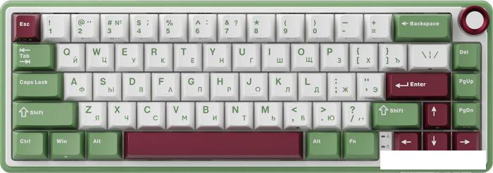 Клавиатура Royal Kludge R65 Green Sand (RK Chartreuse)- фото2