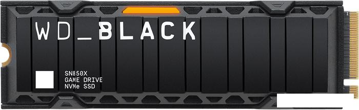 SSD WD Black SN850X NVMe Heatsink 1TB WDS100T2XHE- фото