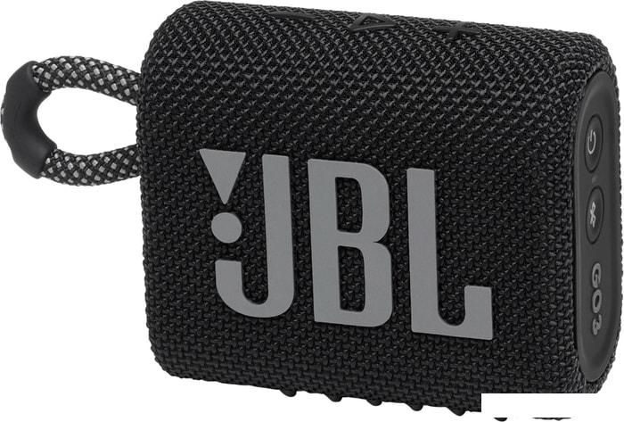 Беспроводная колонка JBL Go 3 (черный)- фото
