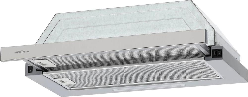 Кухонная вытяжка Krona Kerry E 600 PB (нержавеющая сталь)