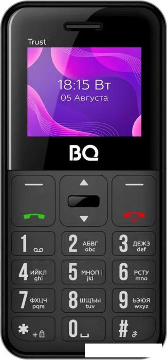 Кнопочный телефон BQ BQ-1866 Trust (черный)- фото2