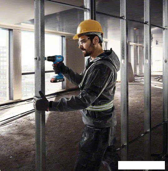 Дрель-шуруповерт Bosch GSR 185-LI Professional 06019K3001 (с 1-им АКБ, кейс)- фото2