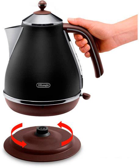 Чайник DeLonghi KBOV 2001.BK- фото2