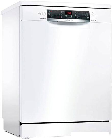 Отдельностоящая посудомоечная машина Bosch Serie 4 SMS46NW01B- фото