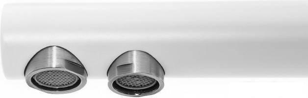 Смеситель Paulmark Essen Es213011-431 (белый матовый)- фото2