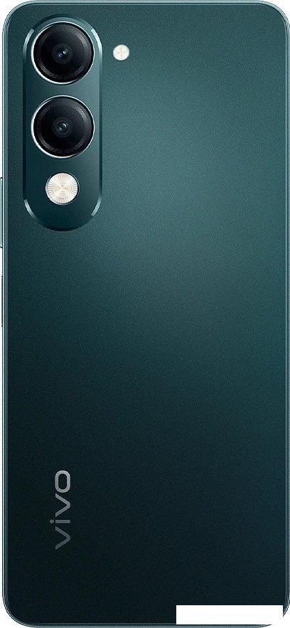 Телефон Vivo Y04 4GB/128GB международная версия (малахитовый черный)- фото2