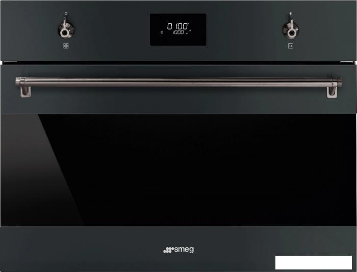 Микроволновая печь Smeg SO4301M0N- фото
