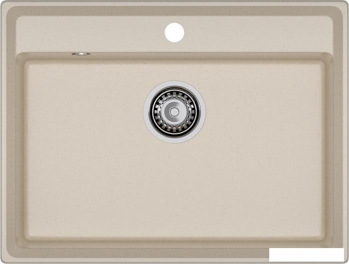 Кухонная мойка GranFest GF-LV-660 (кашемир)- фото