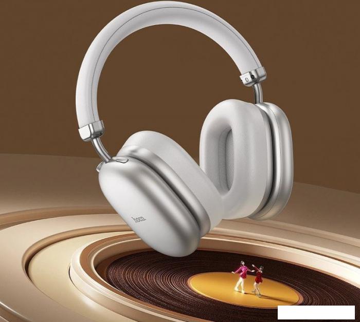 Наушники Hoco W35 Max ANC (серебристый)- фото3