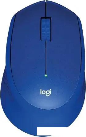 Мышь Logitech M331 Silent Plus (синий)- фото