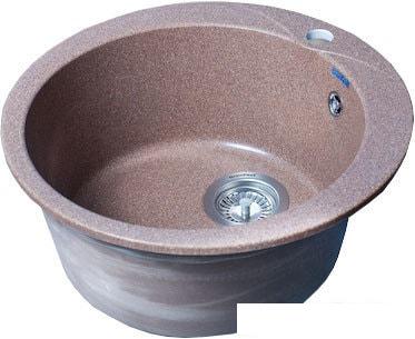 Кухонная мойка GranFest Rondo GF-R480 (терракот)- фото