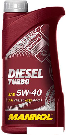 Моторное масло Mannol DIESEL TURBO 5W-40 1л