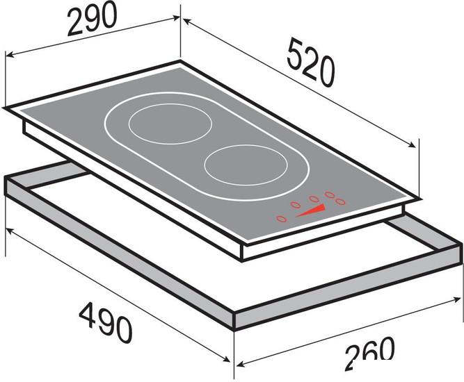 Варочная панель Zigmund & Shtain CI 29.3 B- фото3