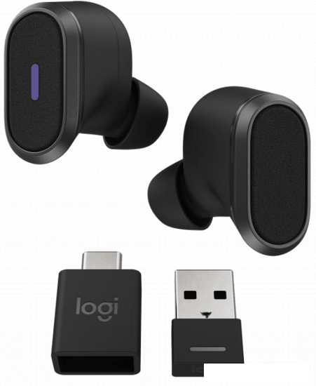 Наушники Logitech Zone True Wireless (графит)- фото2