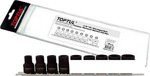 Набор торцевых головок Toptul GAAG0903 9 предметов