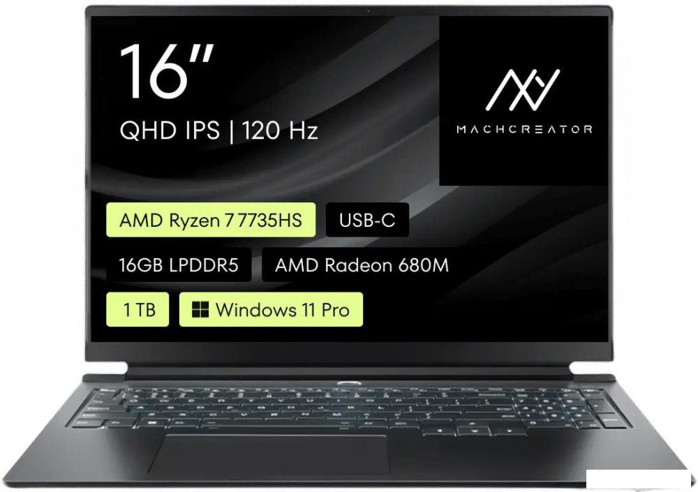 Ноутбук Machcreator Vision L16 SE White JJ00G800HRU- фото