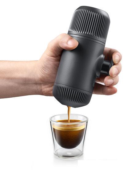 Ручная кофеварка WACACO Nanopresso Grey + NS Adapter- фото4